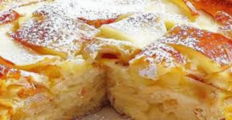 O Bolo Cremoso de Maçã
