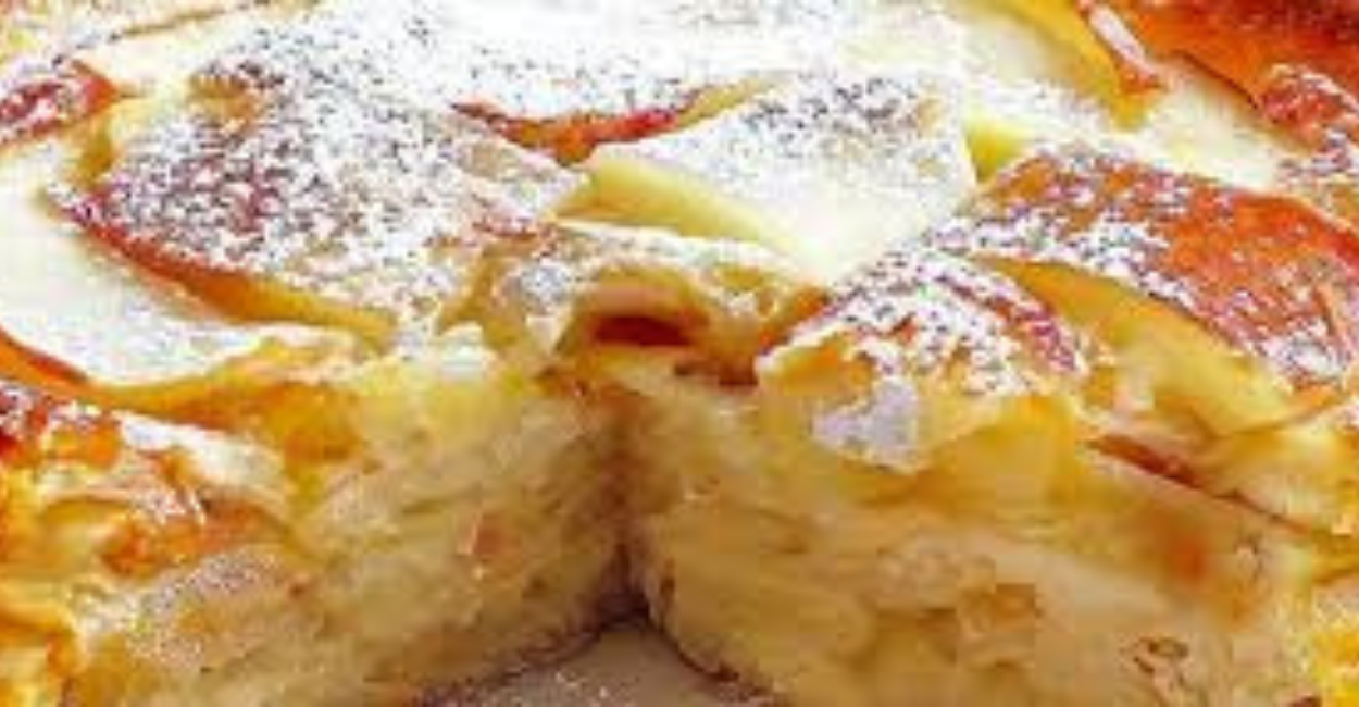 O Bolo Cremoso de Maçã