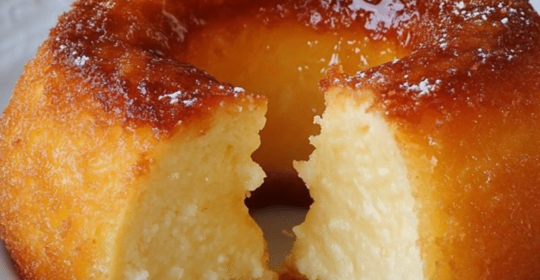 Bolo Queijadinha Cremoso: