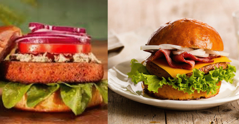 Hambúrguer Plant-Based no Pão de Batata-Doce