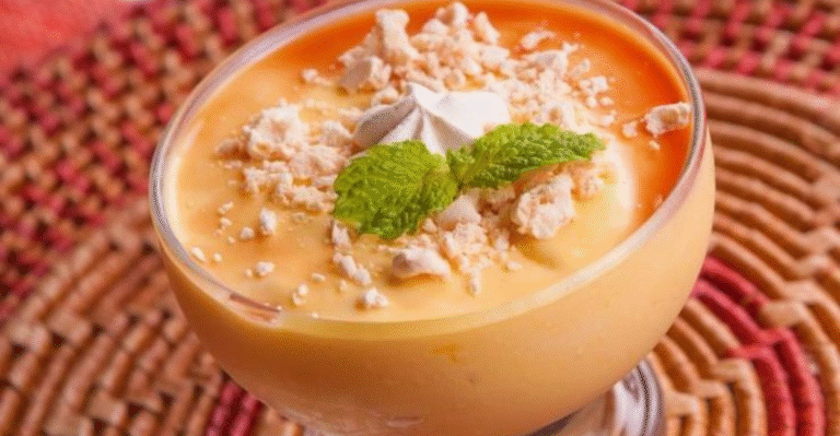 A mousse de mamão