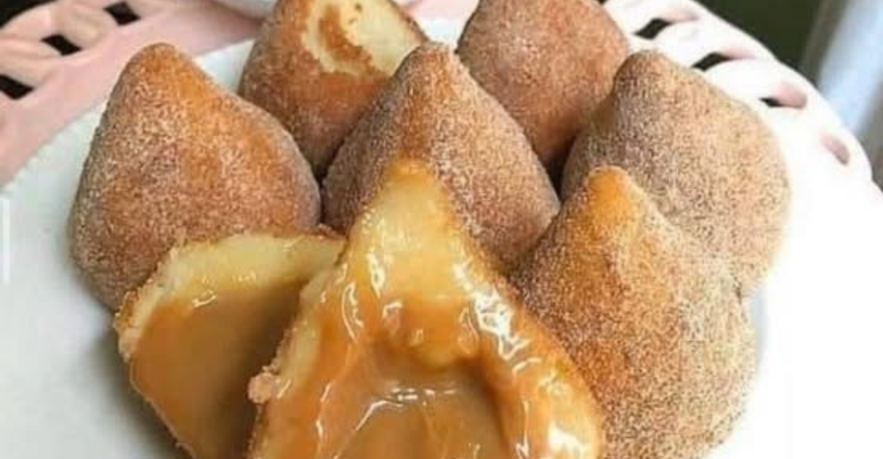Coxinha Doce de Doce de Leite