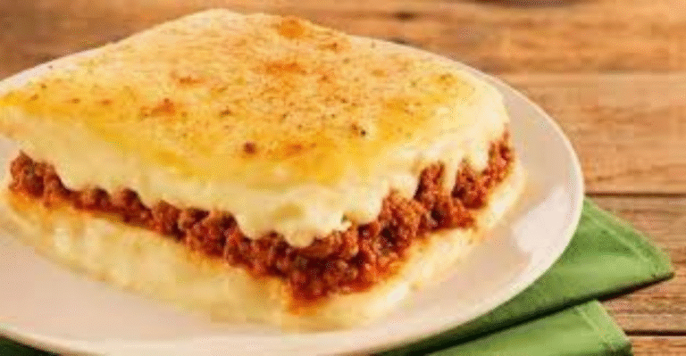 Escondidinho de carne moída