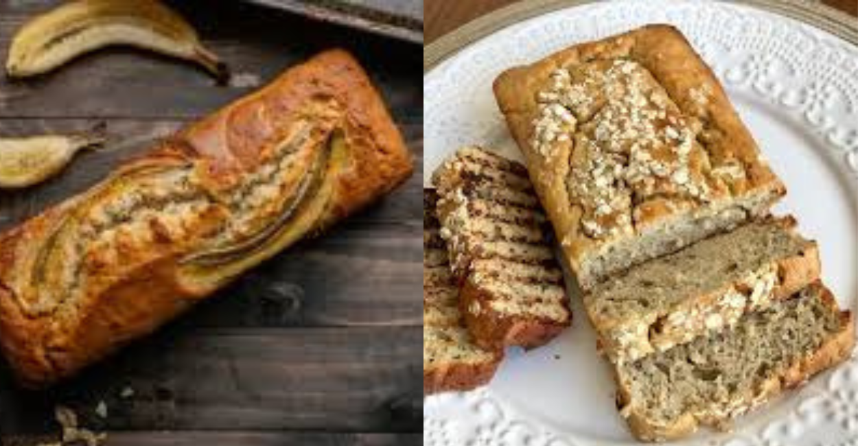 Pão de Banana úmido