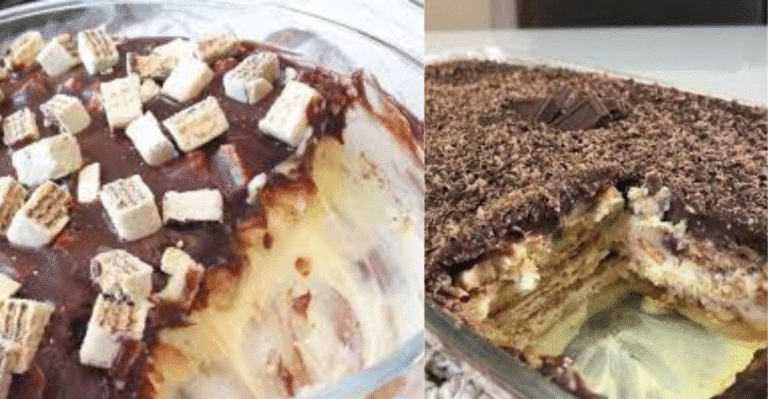 pavê de leite ninho com chocolate