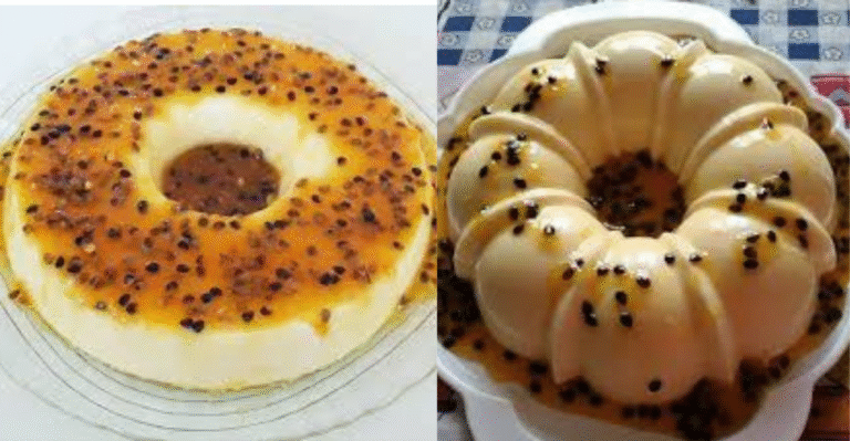 Pudim de maracujá de liquidificador