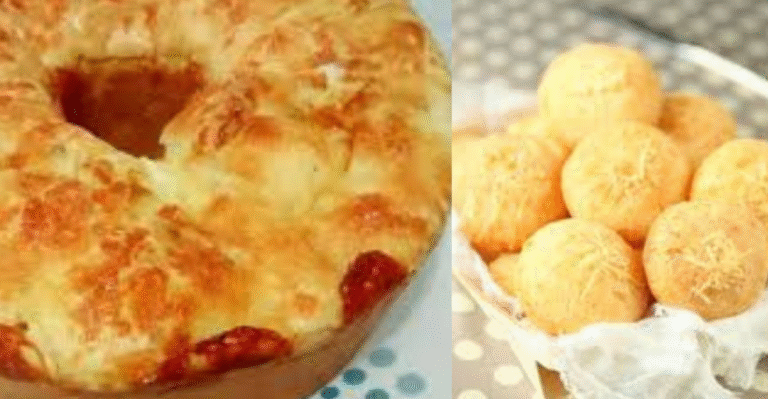 pão de queijo tamanho família