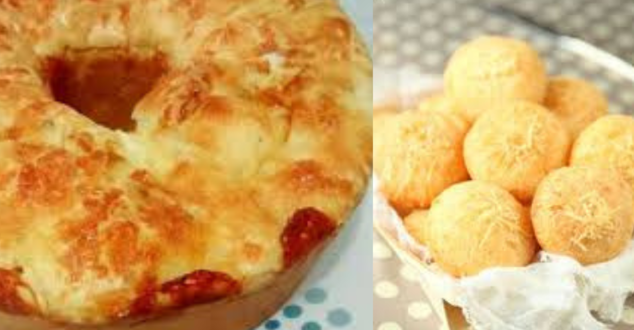 pão de queijo tamanho família