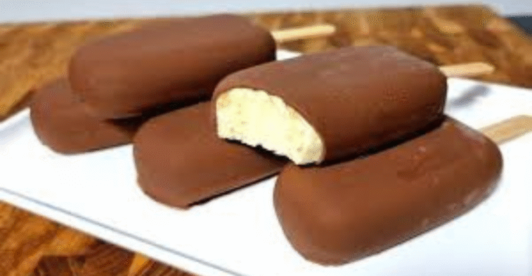picolé magnum caseiro