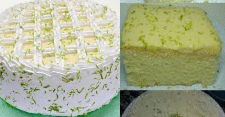 Bolo Gelado de Limão com Merengue