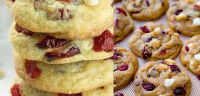 Cookie Gigante de Chocolate Branco e Cranberry