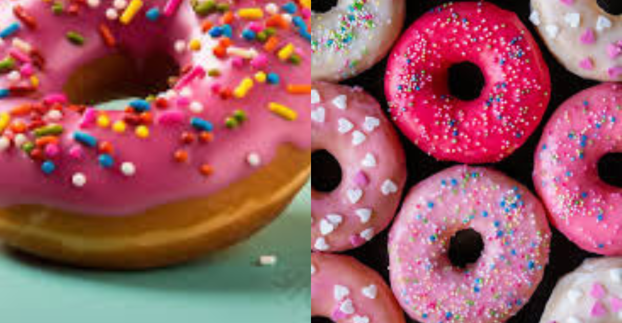 Donuts Glaceados Coloridos