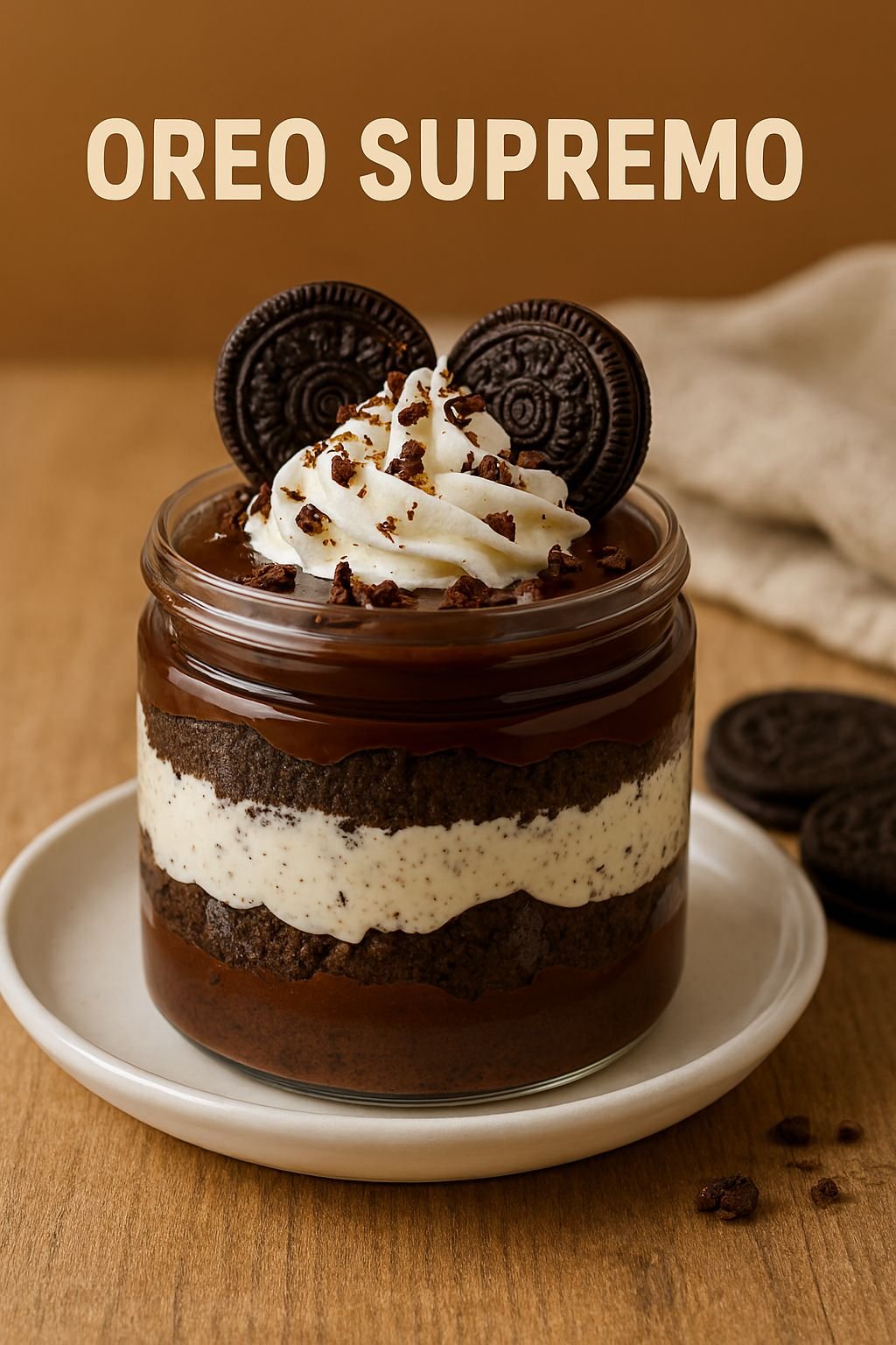 Oreo Supremo: Bolo de Pote Gourme