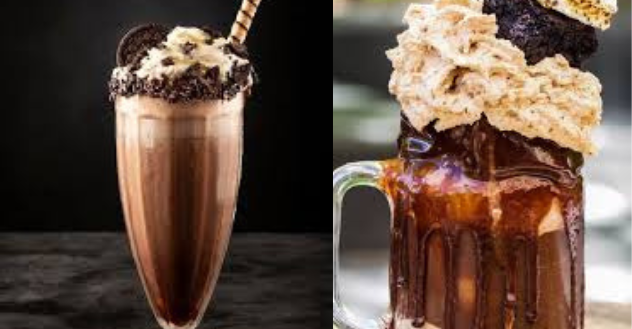 Milk-shake de Chocolate Crocante