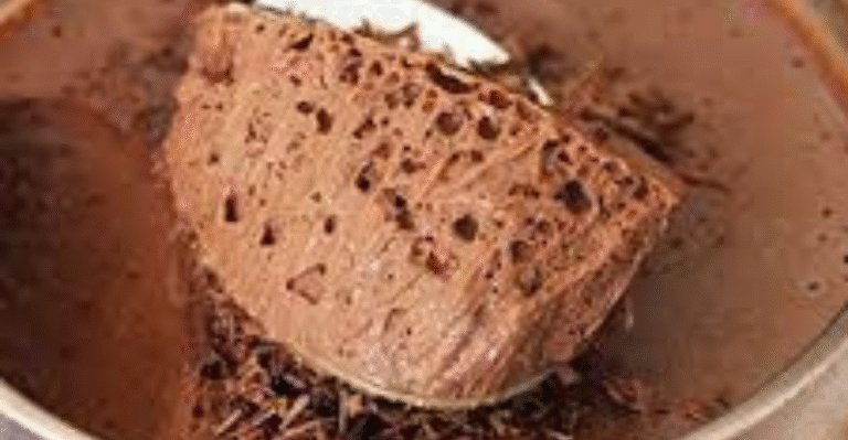 Mousse de Chocolate com Café