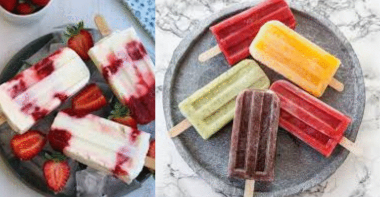 Picolé Cremoso de Frutas Vermelhas