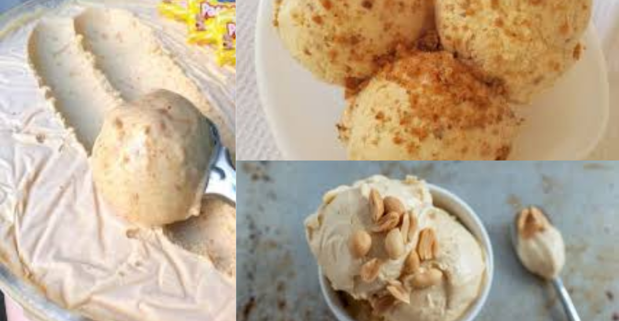 O Sorvete de Paçoca Caseiro